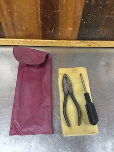 Alfa Romeo Spider • Original Factory Tool / Accessory Bag w/ Tools. Used. KAR900 - Picture 1 of 13