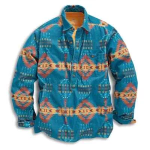 Territory Ahead Papagayo Corduroy Pullover Shirt SweaterMedium Tall NIP 65% off! - Picture 1 of 3