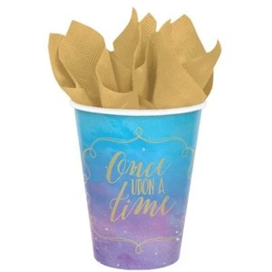 Disney Princess Once upon a Time Party Cups 266ml 8pk - Princess Party Supplies - Picture 1 of 1