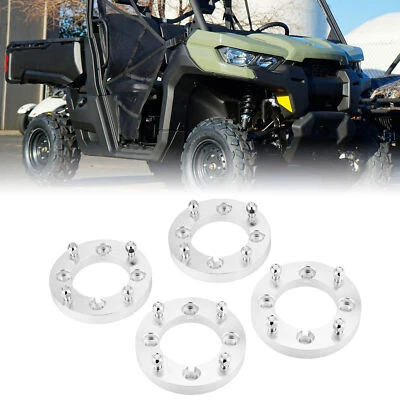 (4) 4x137 to 4x156 1" Wheel Spacers Adapter For Bombardier Outlander 330 400 650 - Изображение 1 из 4