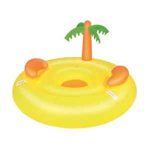 BESWAY INFLABLE ISLA TROPICAL GRANDE PISCINA LILO TUMBONA PISCINA JUGUETE - Imagen 1 de 4