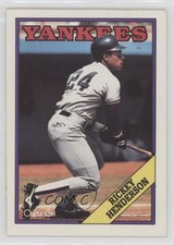1988 O-Pee-Chee Rickey Henderson #60 HOF