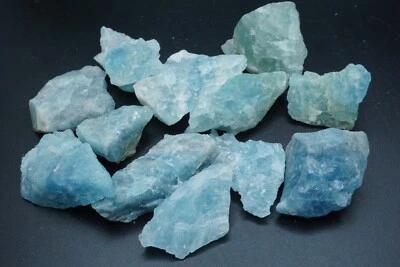 Aquamarine 500 Carats Natural Blue Crystal 1st Quality Specimen Gemstones - Image 1 of 4