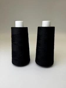 LOT OF 2 -Talon SureLock color 568-Black polyester 3000 yds - Picture 1 of 3