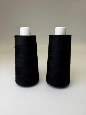 LOT OF 2 -Talon SureLock color 568-Black polyester 3000 yds - Image 1 of 3