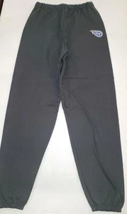 20406 Mens NFL TENNESSEE TITANS Full Length Jersey SWEATPANTS New BLACK - Picture 1 of 1