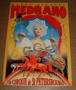 PROGRAMME CIRQUE/CIRCUS PROGRAM 2001 MEDRANO SAINT-PETERSBOURG - Picture 1 of 1