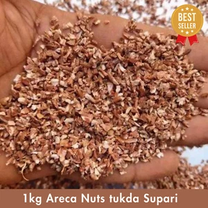 Nueces de Areca sin tostar Tukda Sopari Supari Calidad Premium Betel Nuez de corte - Imagen 1 de 7