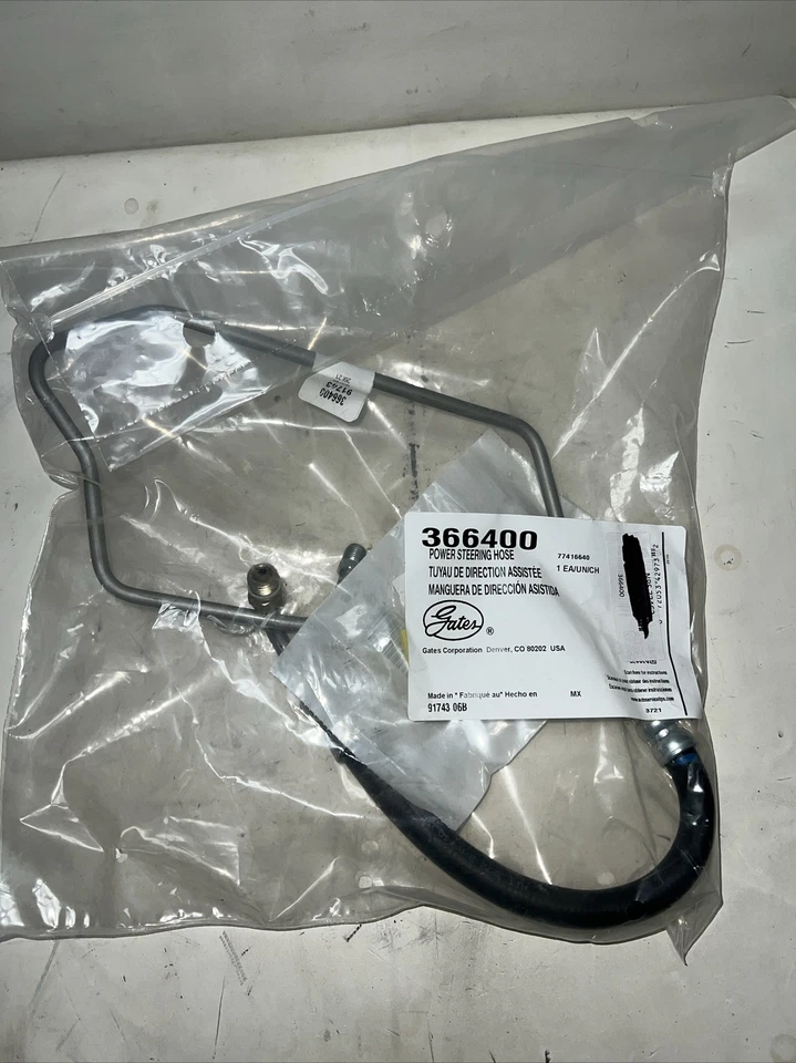 Conjunto de manguera de línea de presión de dirección asistida Gates 366400 Foto 1 de 4