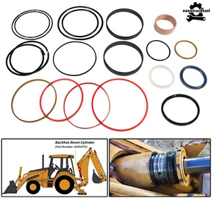 19Pcs Hydraulic Seal Kit For John Deere 310D, 315D & 410D Backhoe Boom Cylinder - Picture 1 of 10