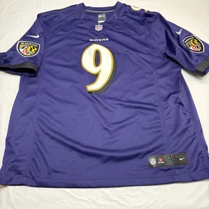 Camiseta deportiva Justin Tucker #9 púrpura Baltimore Ravens Nike On Field para hombre XXL - Imagen 1 de 11