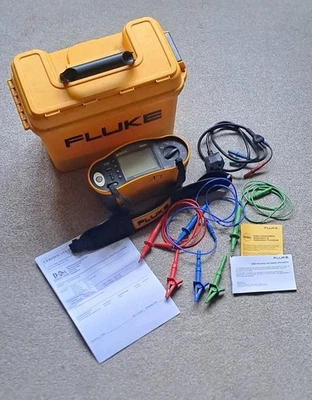 Fluke MFT 1653 Multifunction Tester Calibrated until 02.11.2026 F5317 - Image 1 of 4