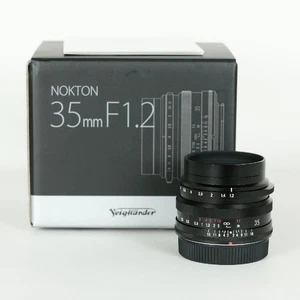 Voigtlander Nokton 35mm F1.2 XF for Fujifilm X, Manual Focus, Good Condition - Picture 1 of 10