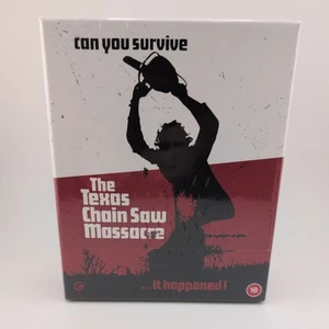 The Texas Chain Saw Massacre 4K UHD Blu-ray OOP Second Sight Limited Edition Box - Picture 1 of 4