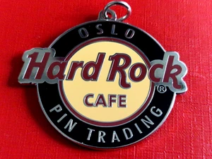 HRC Hard Rock Cafe Oslo Staff Pin Trading Charm Logo LE50 only to staff - Picture 1 of 2