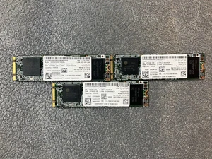 (LOT of 3) Intel Pro 5400s 180GB M.2 2280 SATA SSD SSDSCKKF180H6L Good Health - Picture 1 of 2