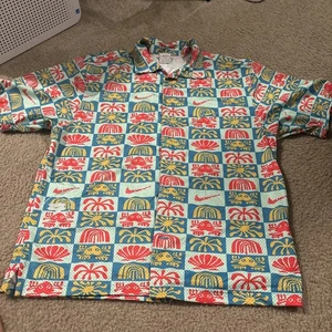 Nike dry fit golf size large multicolor - Picture 1 of 6