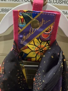 Laurel Burch Infinity Neck Scarf Dancing Hearts Multi LOVE YOU GIFT New RETIRED - Picture 1 of 3