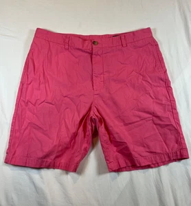 Vineyard VInes Hot Pink Club Shorts Mens 36 Chino Cotton Preppy Casual 8.5" Shep - Picture 1 of 24