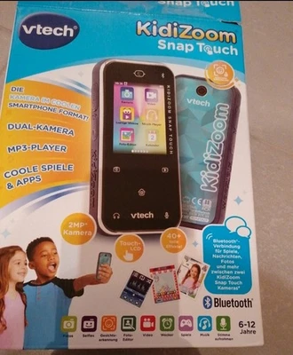 VTech KidiZoom Snap Touch Kinderkamera Lernhandy Digitalkamera Blau - Bild 1 von 4