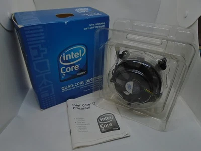 Intel E29477 LGA 1366 CPU Cooler Cooling Fan Copper Core Heat Sink (Brand New) - Image 1 of 4