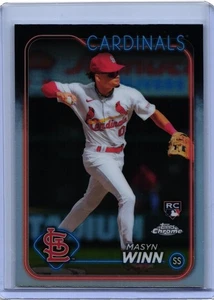 2024 Topps Chrome RC Masyn Winn #189 - Picture 1 of 2