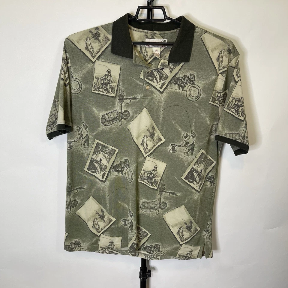Vintage Summa Fishing Short Sleeve Polo Shirt Size XXL Men’s - Image 1 of 4