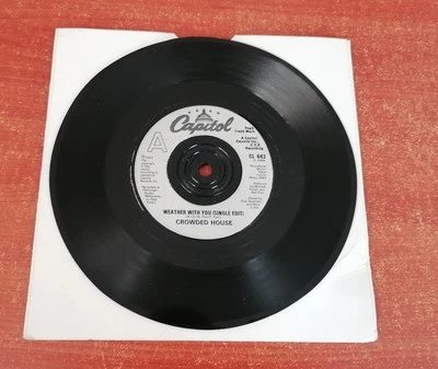 Crowded House - Weather With You - 7 Inch Single 1992.  (Fully Play Tested)  - Image 1 of 4