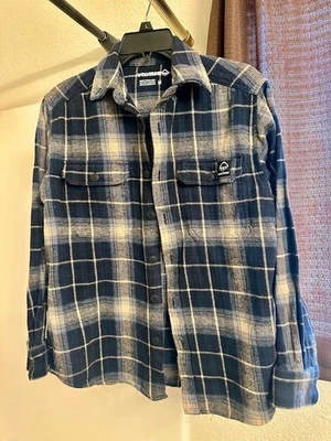 Camisa de franela Wolverine para hombre talla mediana manga larga Foto 1 de 4