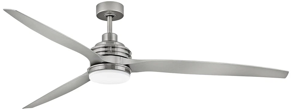 72" Hinkley Artiste Brushed Nickel LED Wet-Rated Smart Ceiling Fan - Image 1 of 1