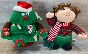 Vintage Infrarot Interactive T.L. Spielzeug Weihnachtsbaum/Elfe singend/tanzend getestet - Bild 1 von 5