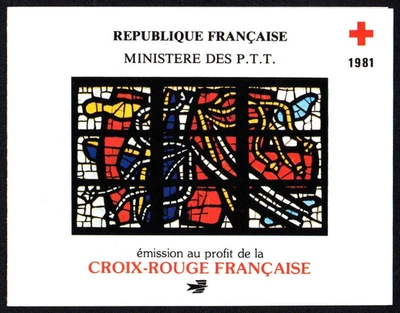 B04 FRANCE 1981 Red cross booklet with content MNH - Image 1 of 2