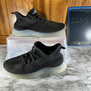 Tenis para caminar cómodos ligeros tejidos negros Pony para mujer talla 8,5 - Imagen 1 de 8