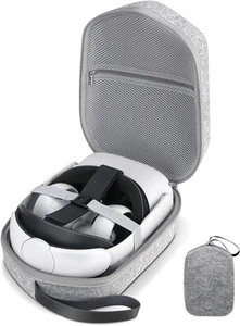 Hard Travel Case for Oculus Quest 2 Basic/Elite VR Gaming Headset and Touch - Picture 1 of 7