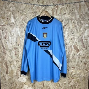 Camisa Aston Villa 1999/00 Portero 2XL Azul Manga Larga Top Reebok Ldv Rara - Imagen 1 de 12