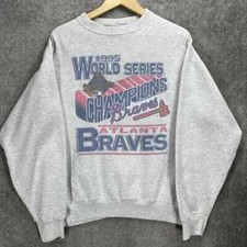 Atlanta Braves 1995 World Series Champions Basebal Sweatshirt KV15222