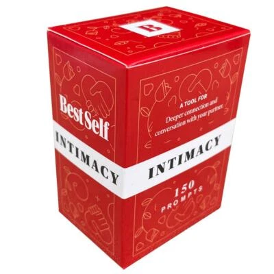 Intimacy Deck by BestSelf -150 PromptEngaging Conversation Starters for Couples - Image 1 of 4