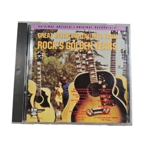 Great Instrumental Hits Rock's Golden Years - Music CD - Various Artists -  1990 - Imagen 1 de 6