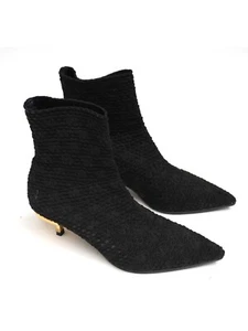 Vintage Uterque schwarze Damenschuhe mit Absatz Größe UK 8 - Bild 1 von 4