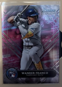 2022 Bowman Sterling Wander Franco 63/75