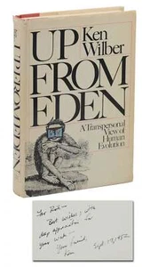 Up from Eden by KEN WILBER ~ SIGNED First Edition 1981 ~ 1st - Picture 1 of 6