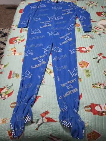 Detroit Lions ~Adult 2XL~ NFL Authentic~ Foote Pajamas Cover