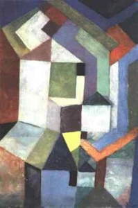 Paul Klee Pious Northern Landscape 1917 17"x 22" Archival Art Print - Picture 1 of 1