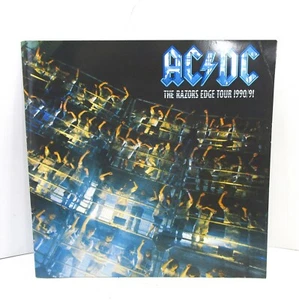 Original AC/DC The Razor Edges Tour 1990/91 Concert Program - Imagen 1 de 5
