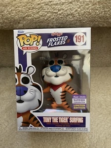 Funko Pop Tony the Tiger Surfing #191 (2023 Summer Con Compartida Exclusivo) SIN NUEVO - Imagen 1 de 4