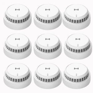 10 Year Life Home Fire Alarm Smoke Detector Gas Sensor Fireangel & Battery 1-10X - Picture 1 of 23