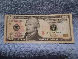 $10.00 2004A Federal Reserve New York(640,000)STAR Note~Pristine GEMcu &EPQ!! - Picture 1 of 1