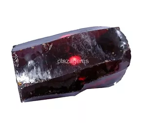 Natural Certified 932Ct Cambodia Red Zircon Rough 55x34mm Loose Gemstone 4OUY - Picture 1 of 10