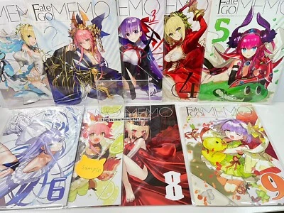 c105 wada arco fgo memo doujinshi book 1 to 9 set comiket fate grand order saber - Image 1 of 4