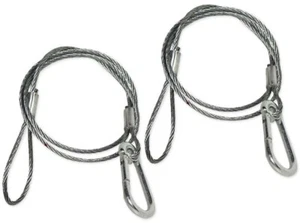 LOT OF 2 NEW CHAUVET SAFETY CABLES CH-05 31 INCHES 690 LBS 09110059 - Picture 1 of 1